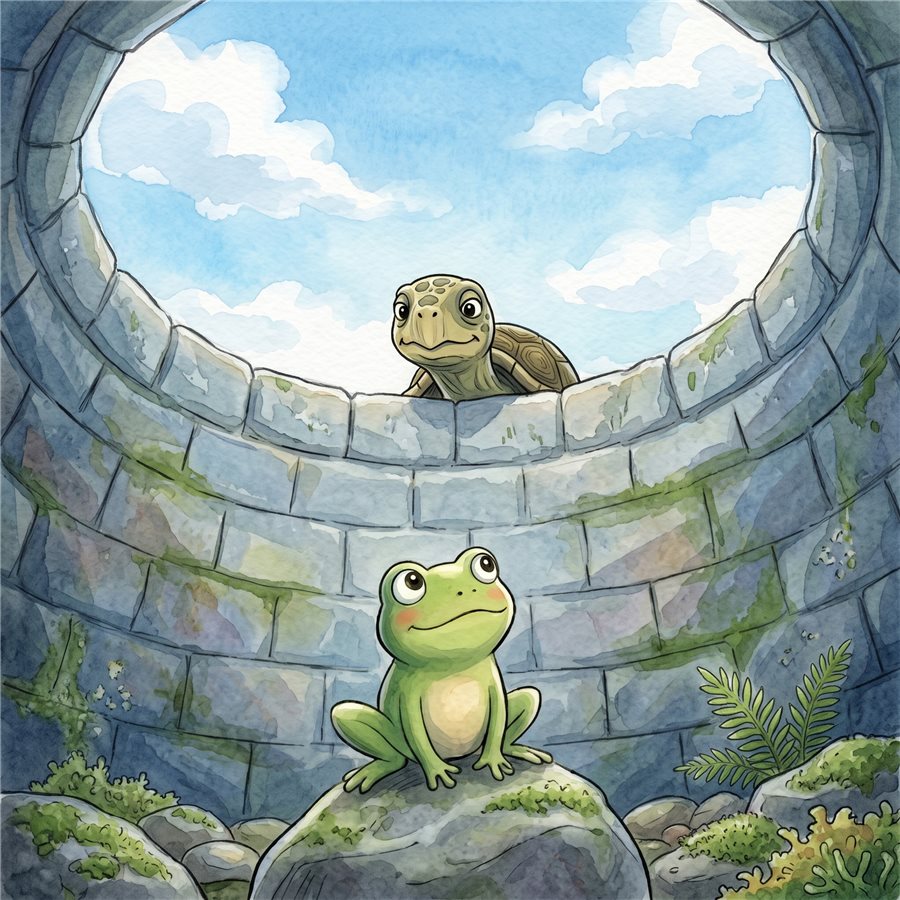 Cover of The Frog in the Well
