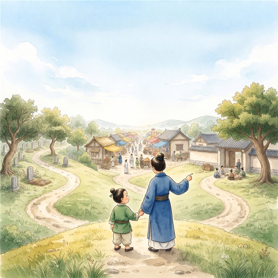 Cover of Little Meng's Three Homes
