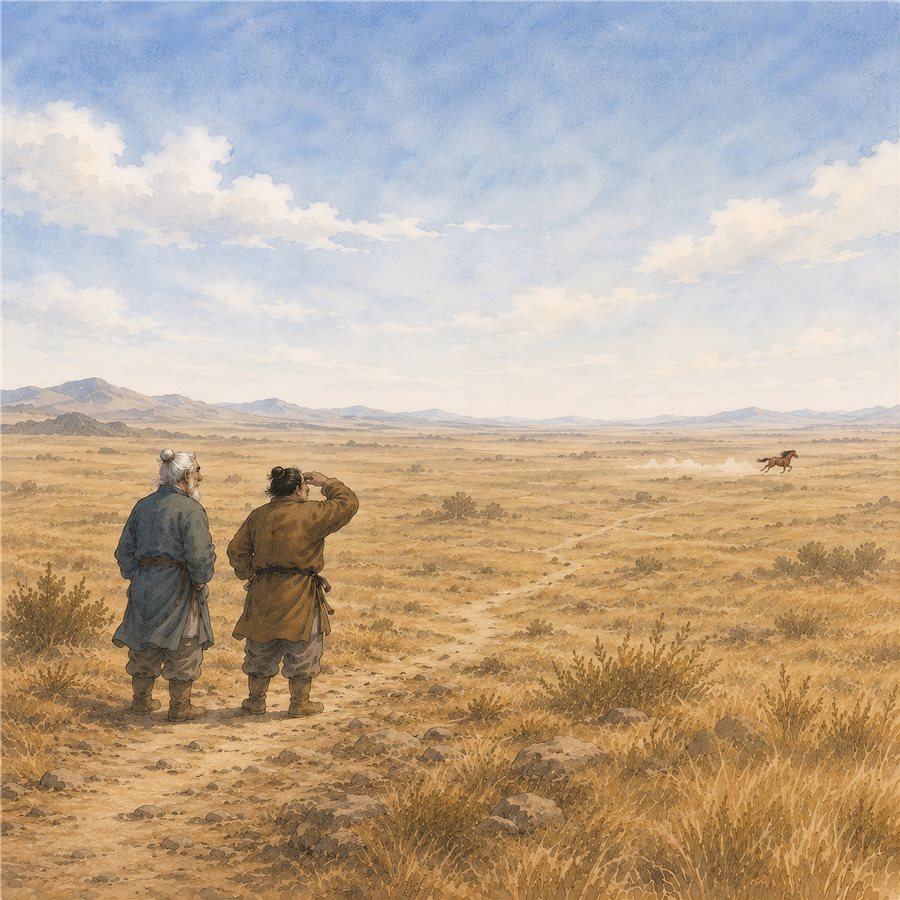 Cover of The Man who Lost his Horse
